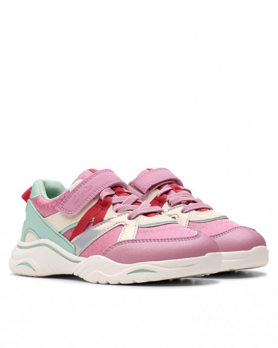 ΠΑΙΔΙΚΑ SNEAKERS CLARKS FEATHER PACE K