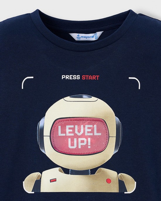 ΜΠΛΟΥΖΑ ΜΕ ΣΤΑΜΠΑ MAYORAL