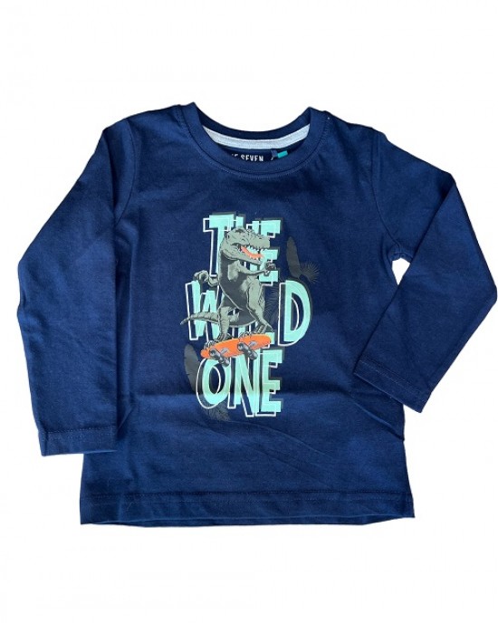 ΜΠΛΟΥΖΑ DINO BLUE SEVEN OUTLET