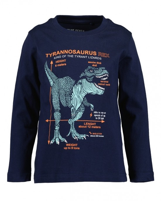 ΜΠΛΟΥΖΑ DINO BLUE SEVEN OUTLET