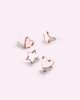 ΣΚΟΥΛΑΡΙΚΙΑ ΜΕ ΚΛΙΠ BALLET HEART MINI COOLS