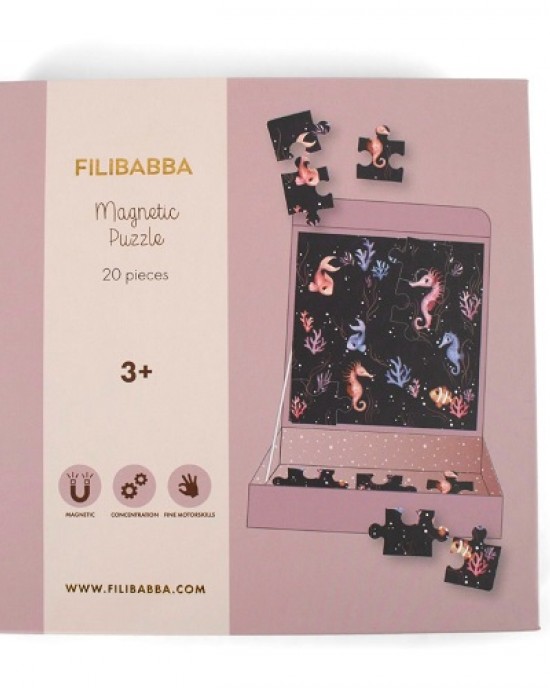 ΠΑΖΛ ΜΑΓΝΗΤΙΚΟ SEAHORSE FILIBABBA