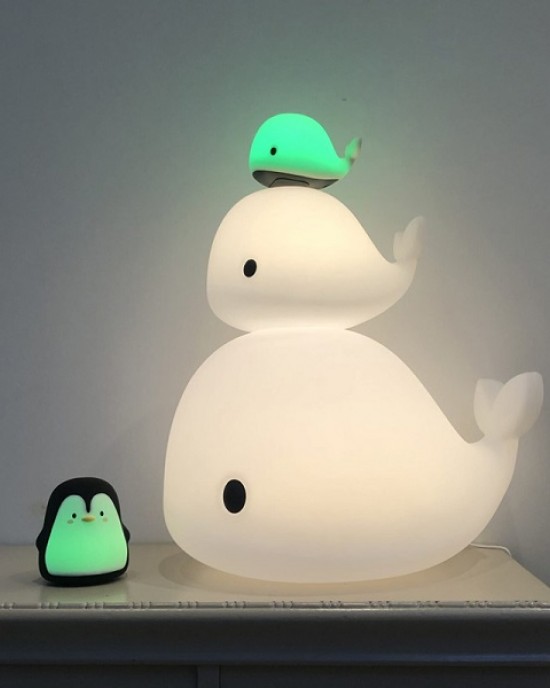 ΦΩΤΑΚΙ ΝΥΧΤΟΣ LED WHALE FILIBABBA