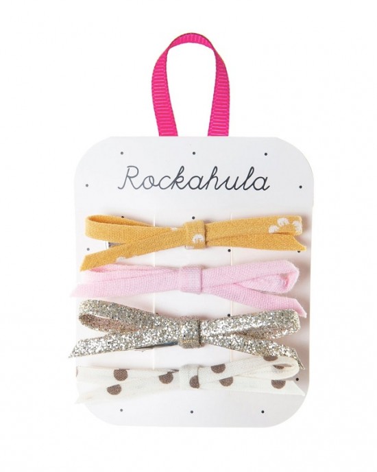 ΣΕΤ 4 ΤΣΙΜΠΙΔΑΚΙΑ BOWS ROCKAHULA