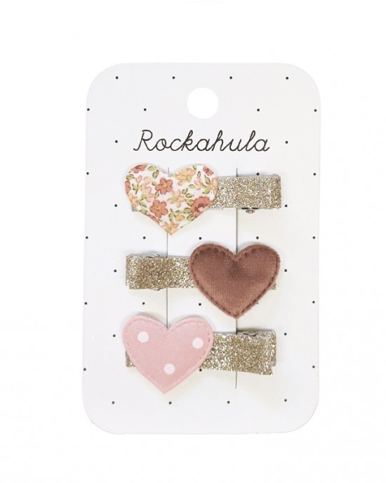 ΣΕΤ 3 ΤΣΙΜΠΙΔΑΚΙΑ HEARTS ROCKAHULA