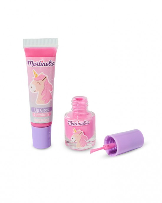 MARTINELIA ΣΕΤ ΜΑΝΟ ΚΑΙ LIP GLOSS